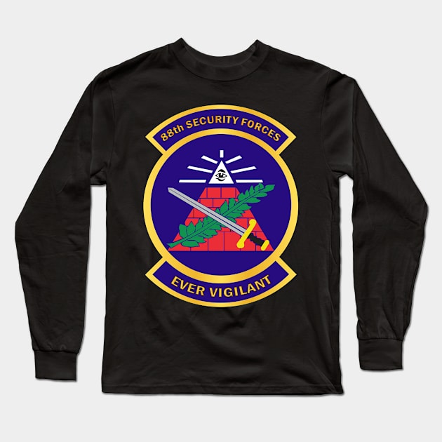 88th Security Force Squadron wo Txt Long Sleeve T-Shirt by twix123844